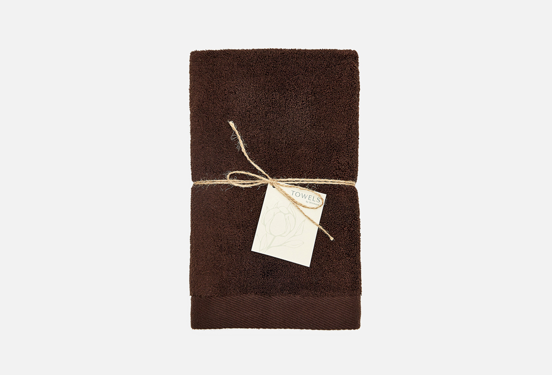 Полотенце TOWELS BY SHIROKOVA Chocolate 90х50 цена и фото
