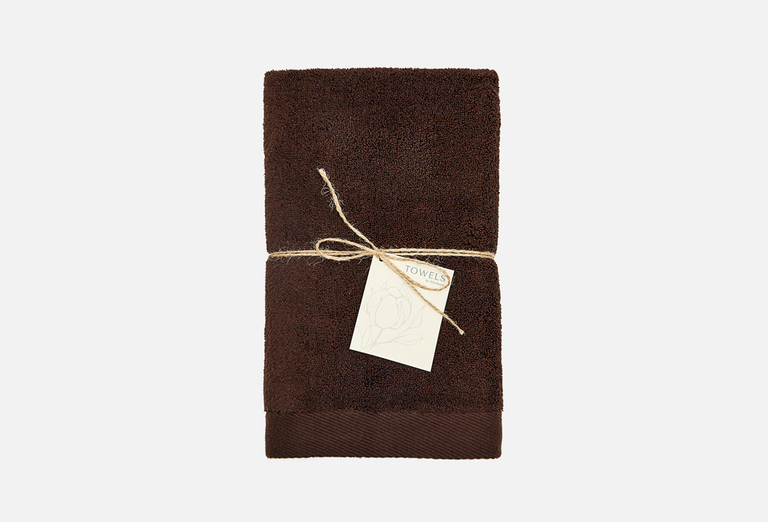 Полотенце  Towels by Shirokova Chocolate 90х50  Шоколад 