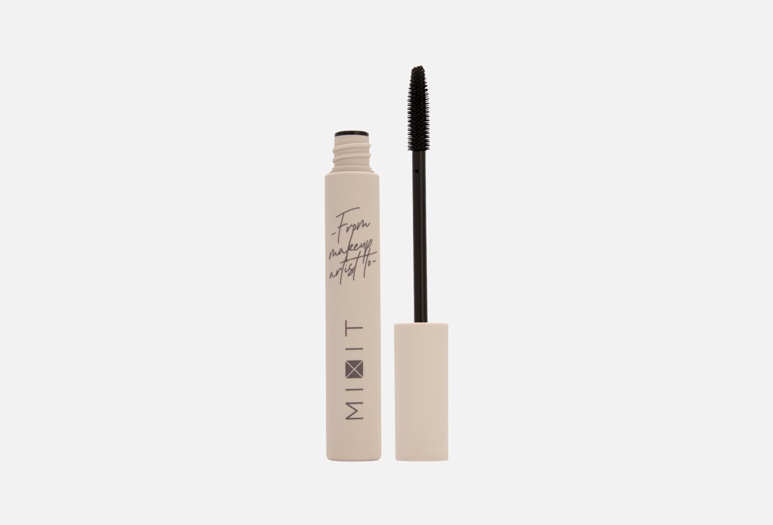 

Ультрачерная тушь для ресниц MIXIT, Черный, Volume Mascara 9.8 г