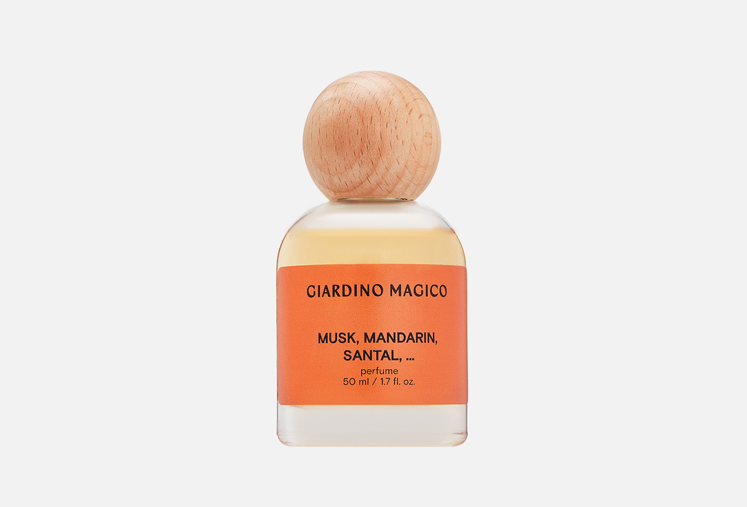 концентрированные духи GIARDINO MAGICO Musk, mandarin, santal 50 мл духи giardino magico musk mandarin santal 15 мл