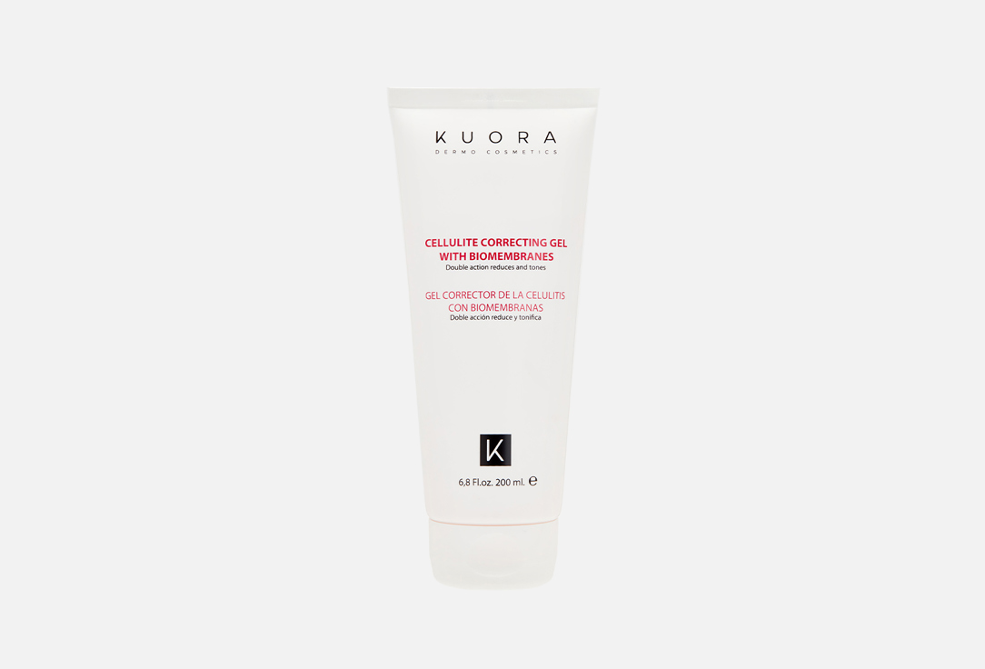 

Корректирующий гель для тела KUORA, Cellulite correcting gel with biomembranes 200 мл