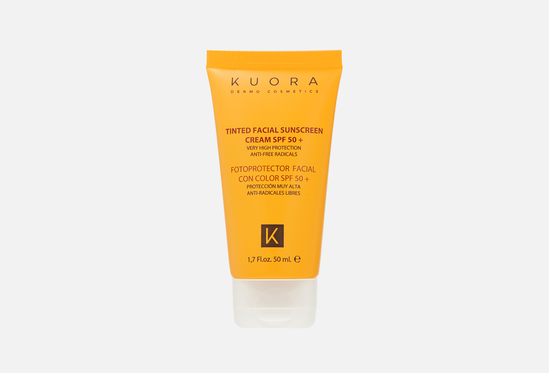 Изображение товара Тонирующий солнцезащитный крем для лица SPF 50+ KUORA Tinted facial sunscreen cream