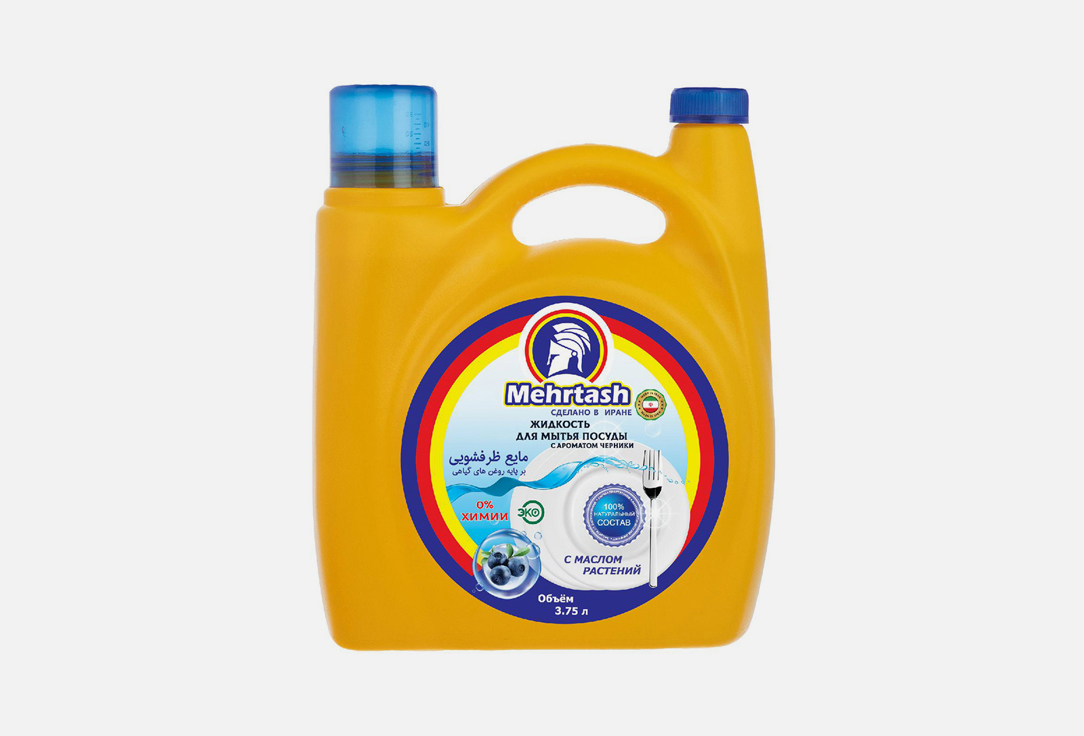 

Жидкость для мытья посуды MEHRTASH, С ароматом черники 3.75 л