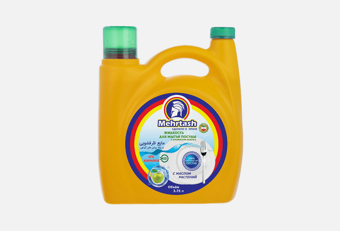

Жидкость для мытья посуды MEHRTASH, С ароматом яблока 3.75 л