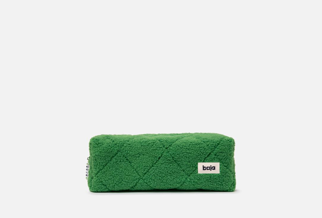 Изображение товара Косметичка для стайлера Boja Money Tree ярко-зеленая мягкая текстильная