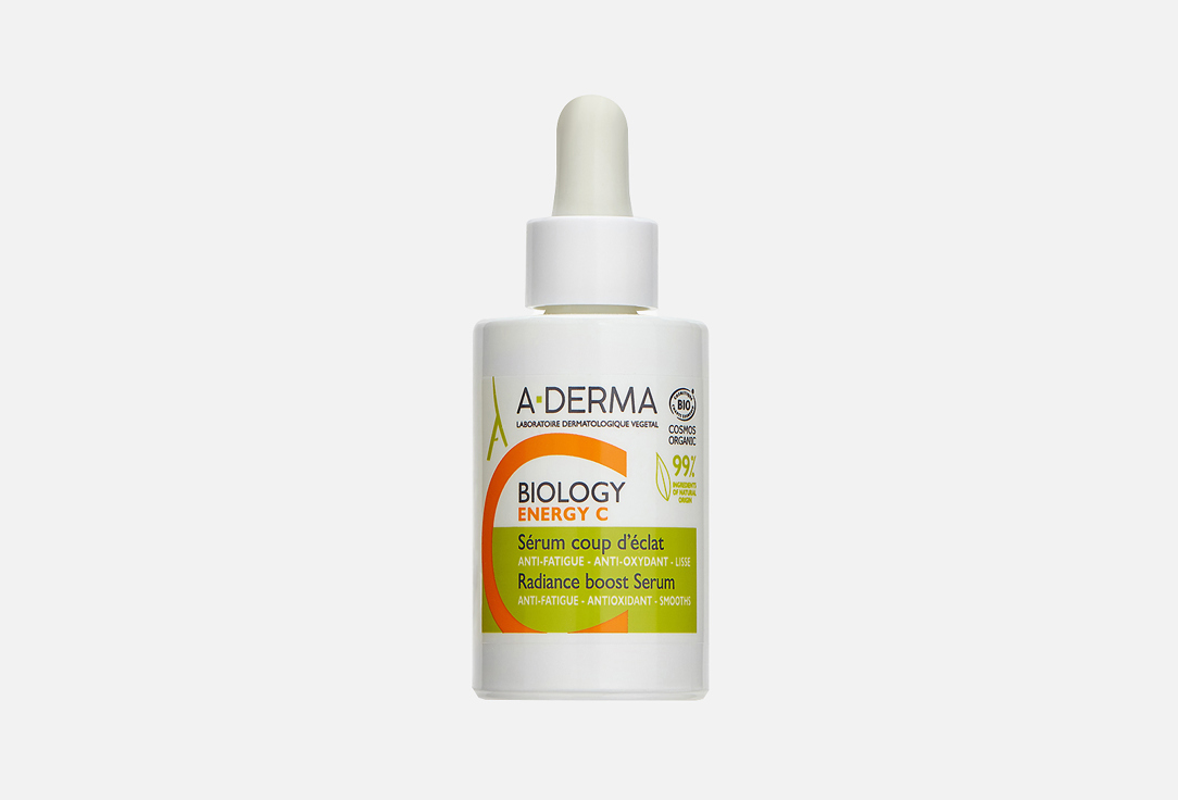 

Сыворотка для лица A-DERMA, Biology energy c antioxidant 30 мл
