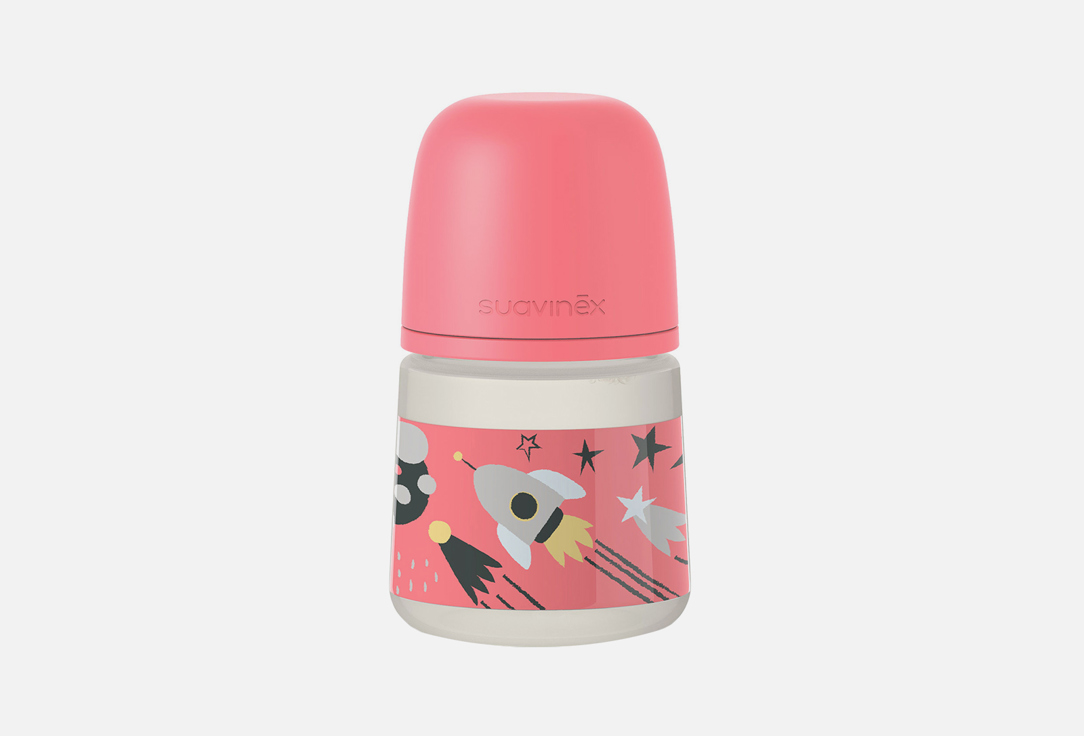 Бутылка SUAVINEX SPACE, розовая 1 шт пенообразователь бутылка detail 150мл