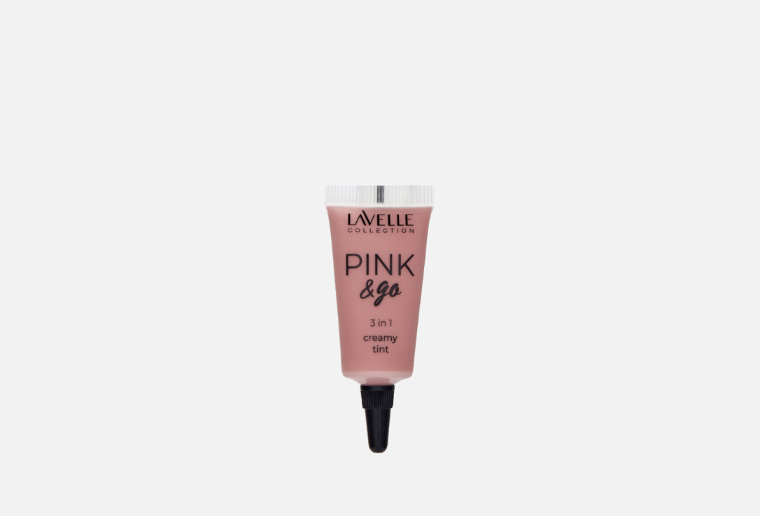 Lavelle Collection Тинт д/губ и лица Кремовый PINK&GO 3в1 01 7мл