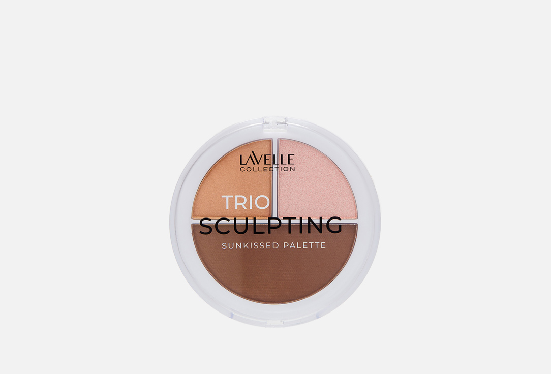 Изображение товара Палетка для контуринга Lavelle Collection SUNKISSED TRIO для идеального макияжа лица