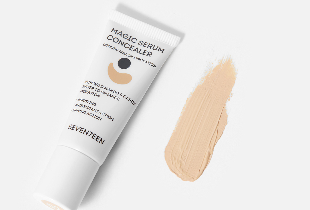 Консилер-сыворотка для кожи вокруг глаз SEVEN7EEN MAGIC SERUM CONCEALER 02, Пастель