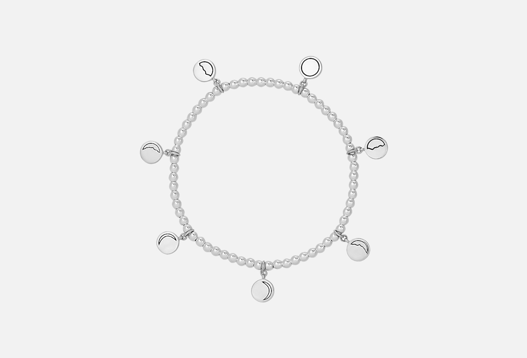 Изображение товара Браслет серебряный Spiralis Луна