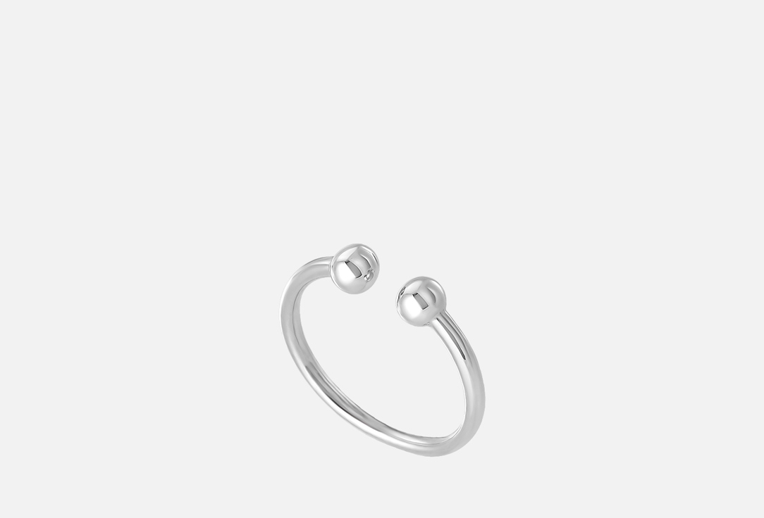 Кольцо серебряное SPIRALIS Дуо мини 14 мл кольцо серебряное spiralis trio ring 18 мл