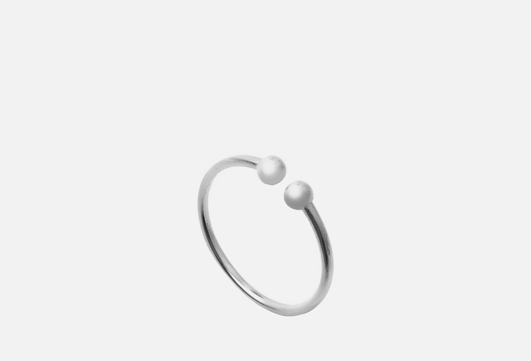 Кольцо серебряное SPIRALIS Duo ring 18 мл
