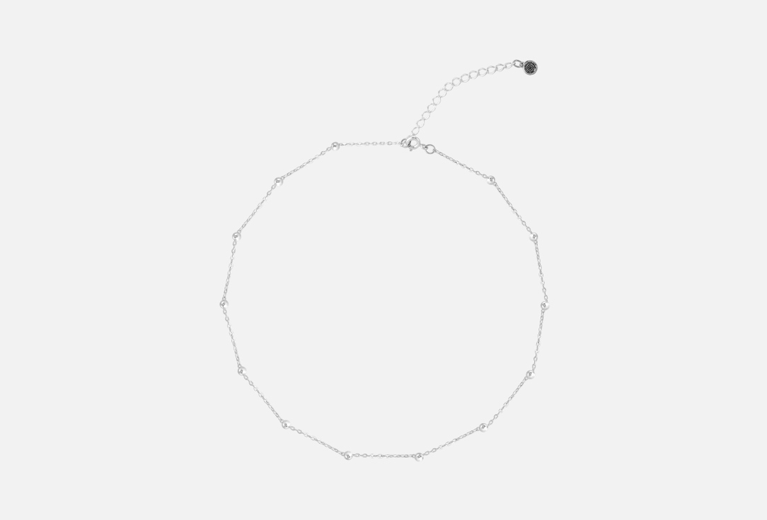 Изображение товара Чокер серебряный Spiralis Бусины из 925 пробы