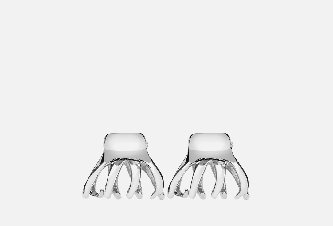 

Крабики для волос NEW LOOK, Серебро 2 шт