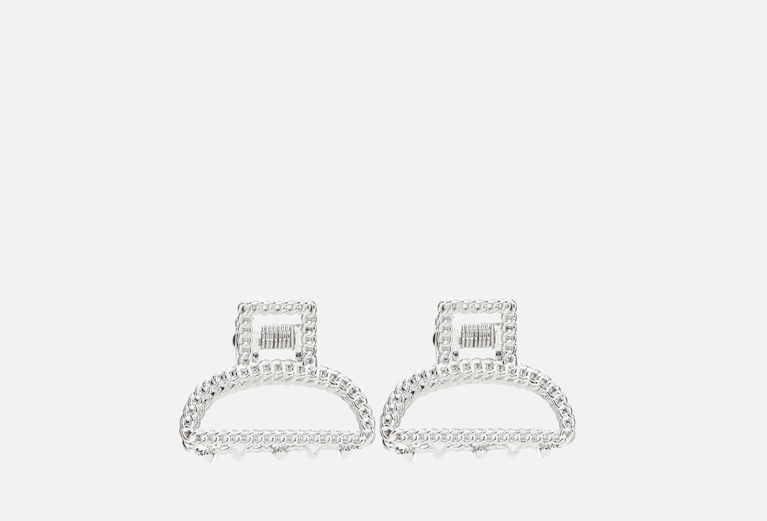 

Крабики для волос NEW LOOK, Серебро 2 шт