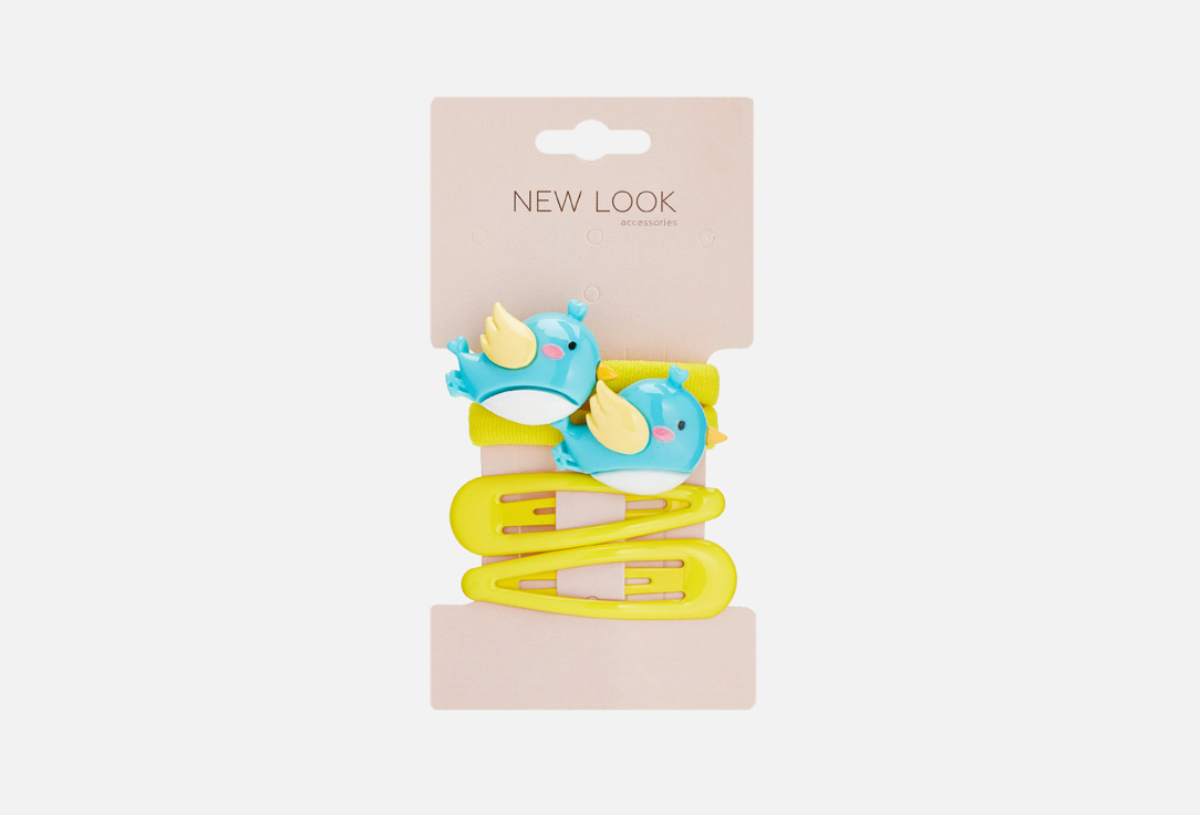 Изображение товара Резинки и невидимки для волос New Look Желтый