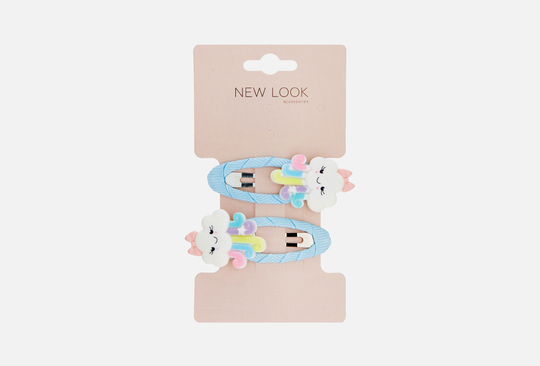 

Зажимы для волос NEW LOOK, Голубой 2 шт
