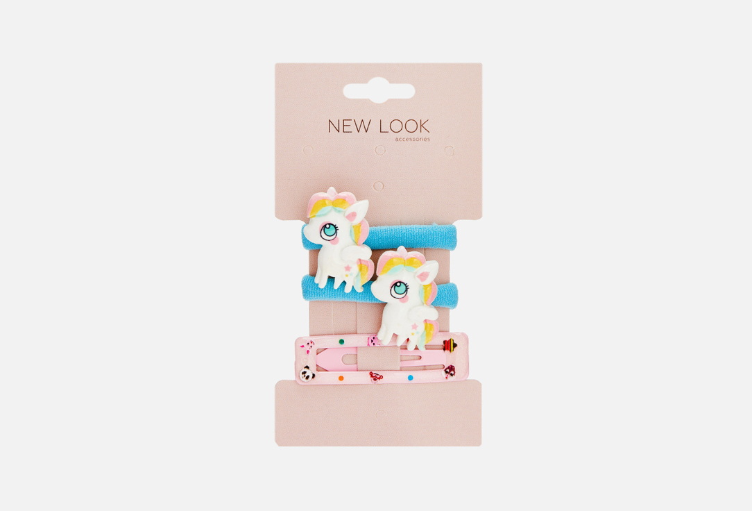 

Резинки и невидимки для волос NEW LOOK, Белый 3 шт