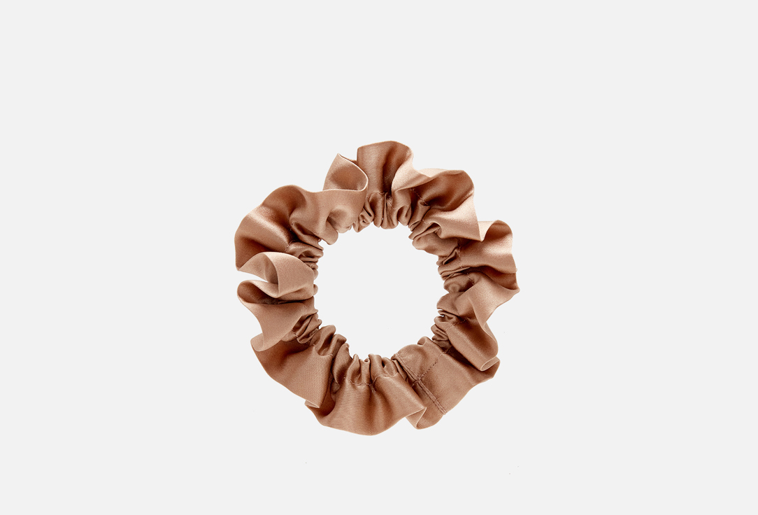Изображение товара Шелковая резинка с баской для волос 8 Horas of silk Latte