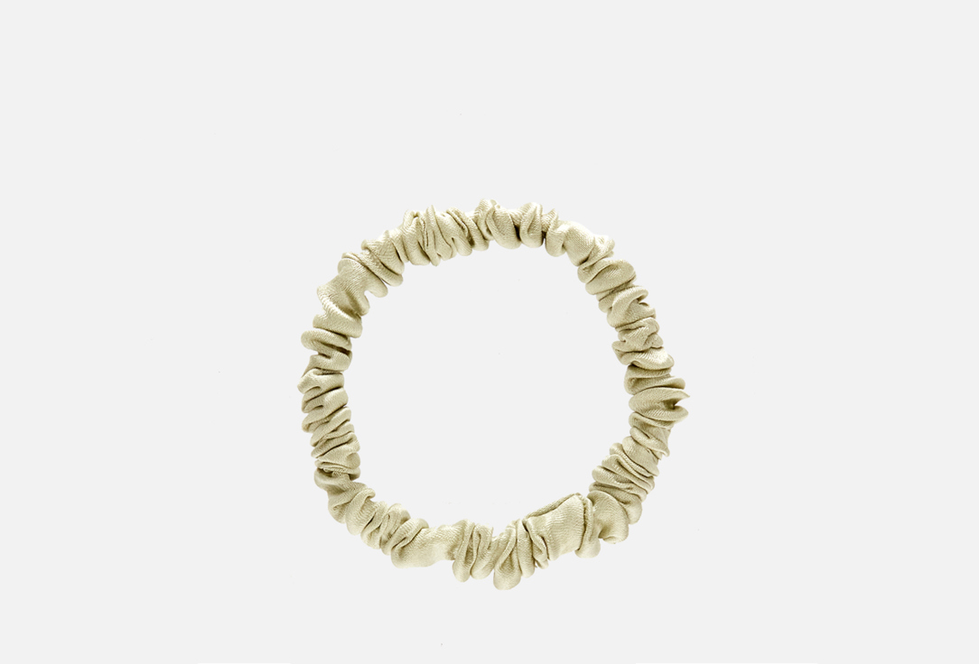 

Узкая шелковая резинка для волос 8 HORAS OF SILK, Pistachio 1 шт