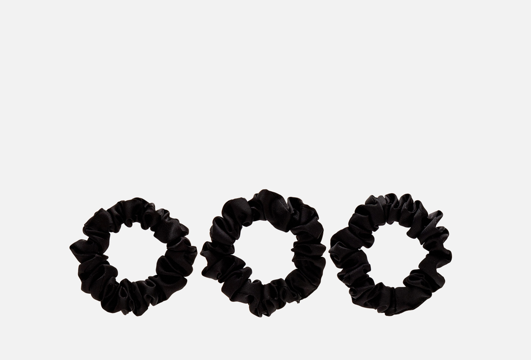 Изображение товара Набор из 3 средних резинок 8 Horas of silk Black
