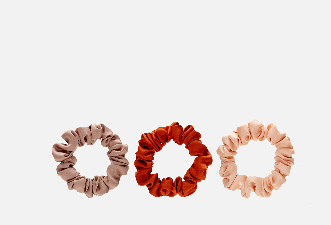 Изображение товара Набор из 3 средних резинок 8 Horas of silk Cinnamon для женщин