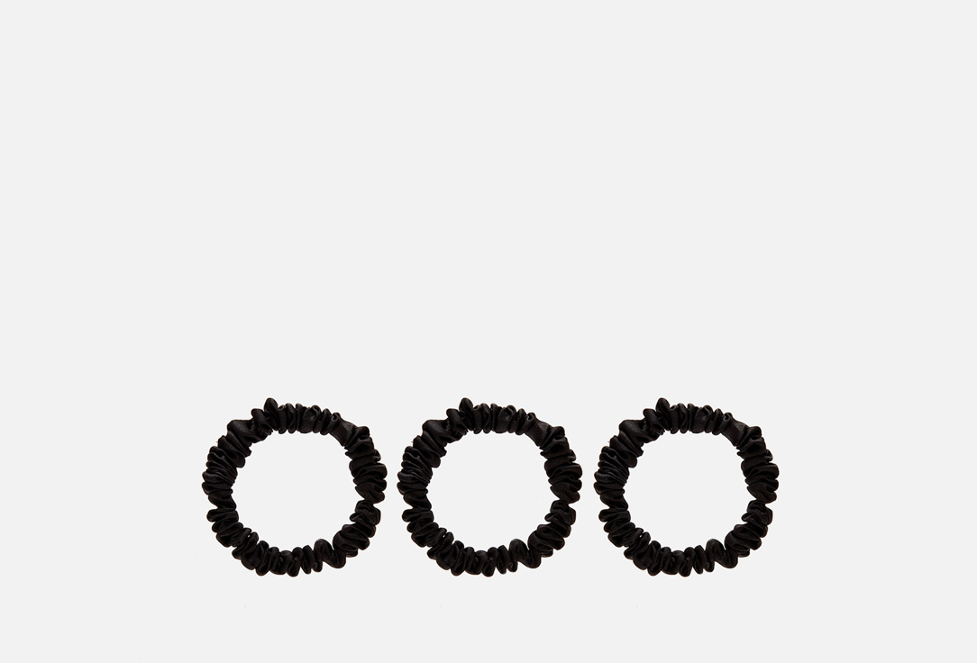 

Набор из 3 узких резинок 8 HORAS OF SILK, Black 3 шт