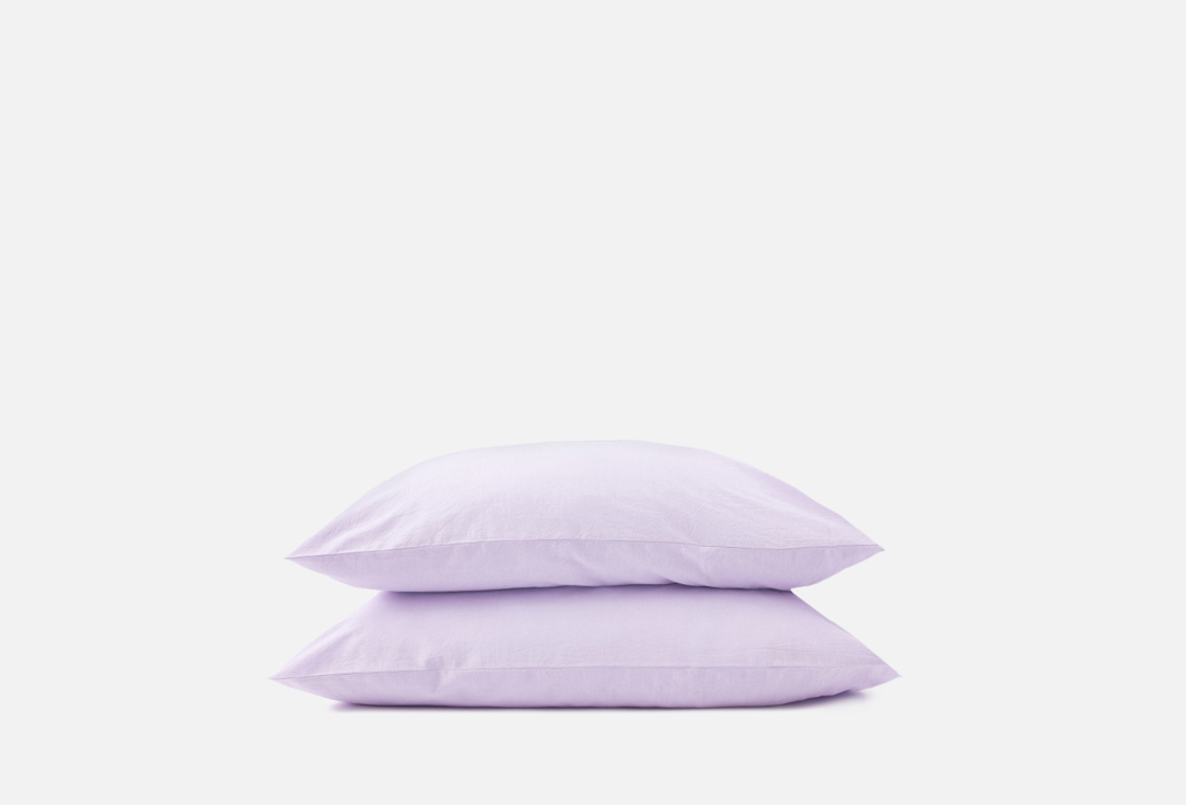 

Комплект наволочек MORФEUS, Сиреневый, Melange violet, фиолетовый, 70х70 2 шт