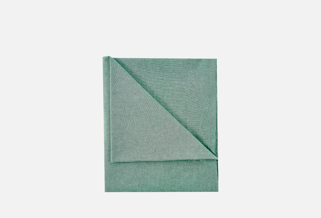 

Простыня без резинки MORФEUS, Зеленый, Melange Grass, 230x260 1 шт