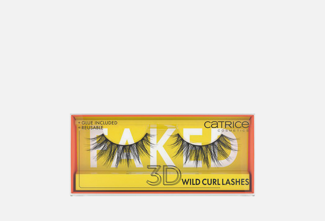 Накладные ресницы Catrice Faked 3d wild curl lashes 