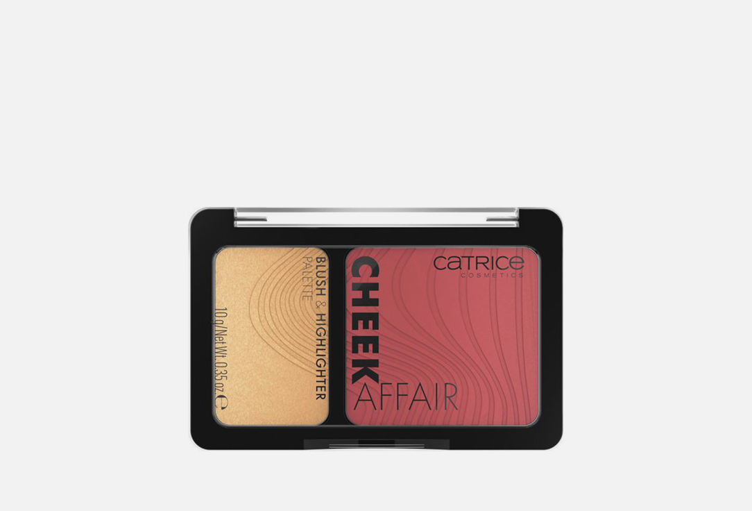 цена Палетка для лица CATRICE Cheek affair blush & highlighter palette 10 г