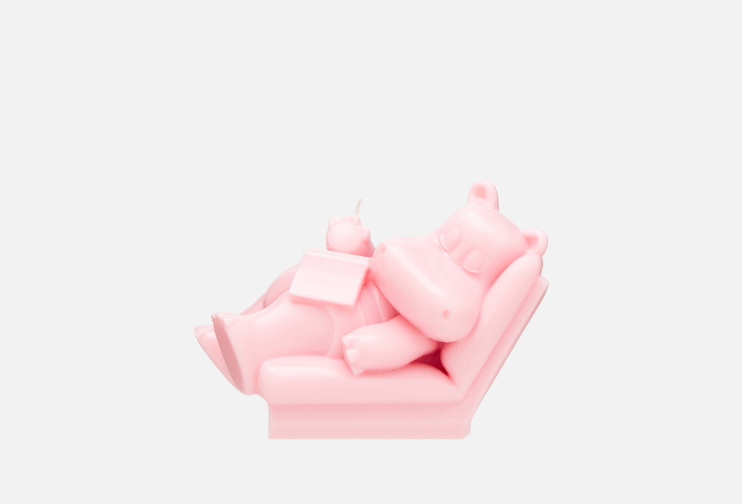 

Свеча NOTEM, Розовый, Бегемот розовый 220 г