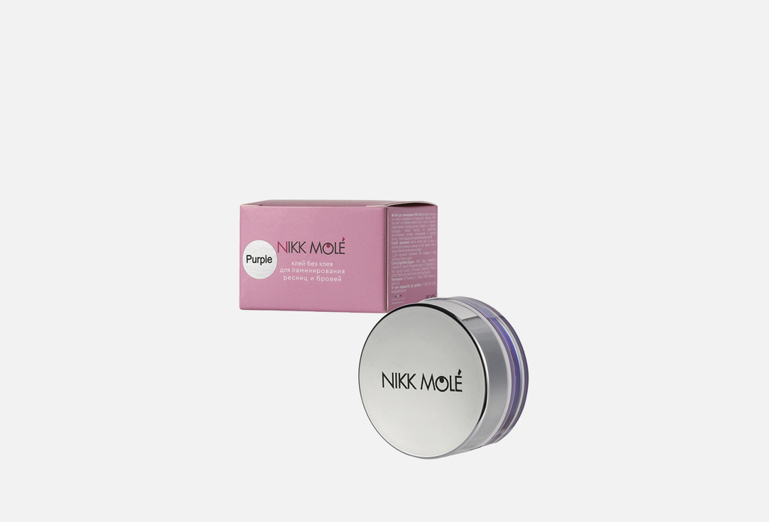 Клей без клея для ламинирования ресниц NIKK MOLE Glue-free eyelash lamination Purple