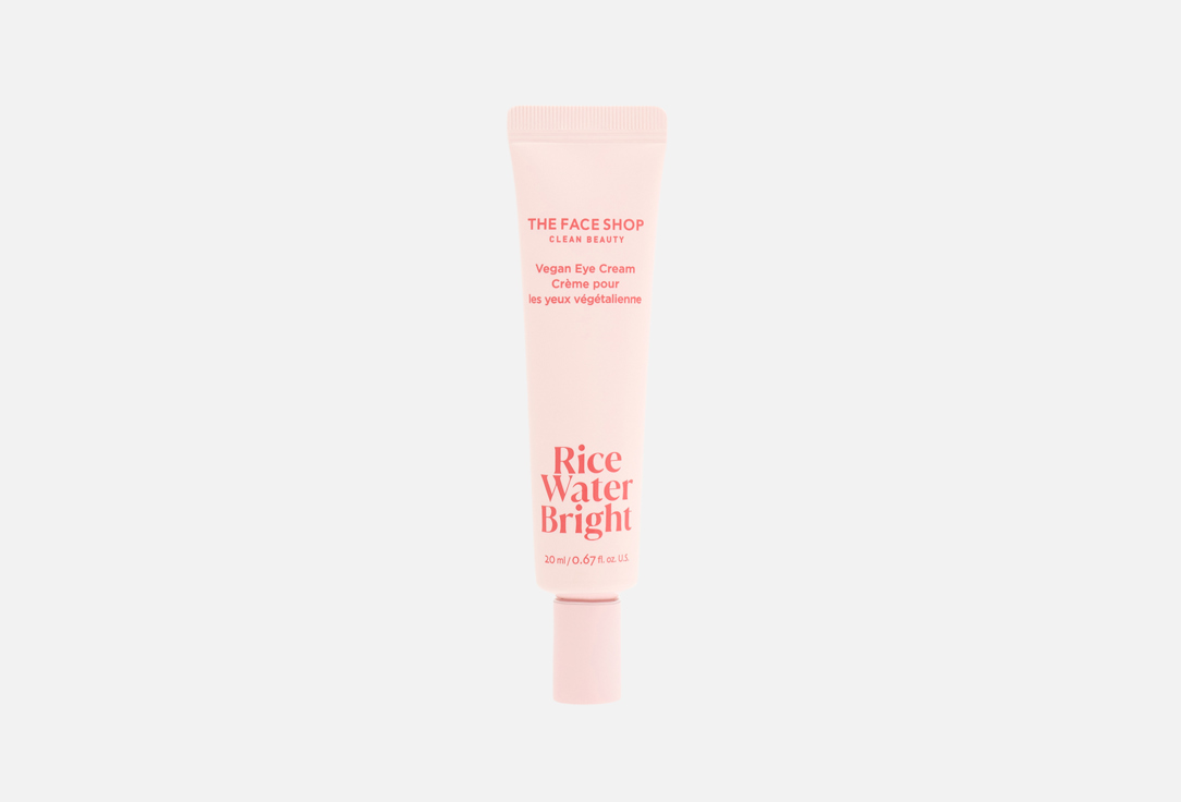 Rice water bright vegan eye cream 20 мл