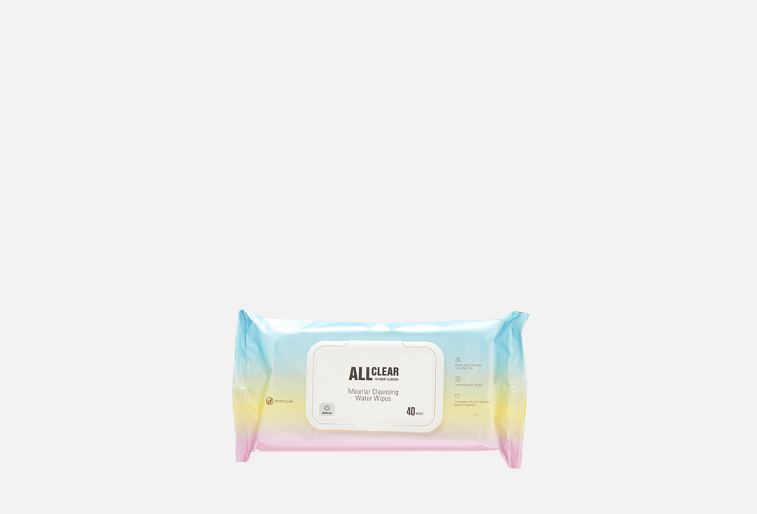 Изображение товара Очищающие салфетки для снятия макияжа THE FACE SHOP All clear micellar cleansing water wipes