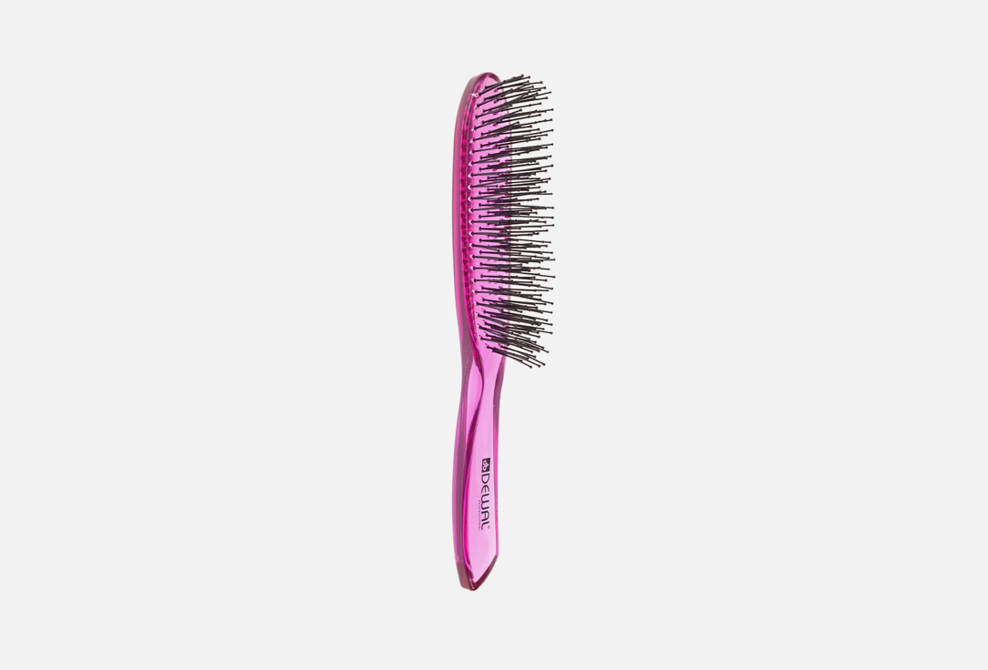 Щетка для волос с нейлоновой щетиной Dewal Professional  VITRAGE violet 
