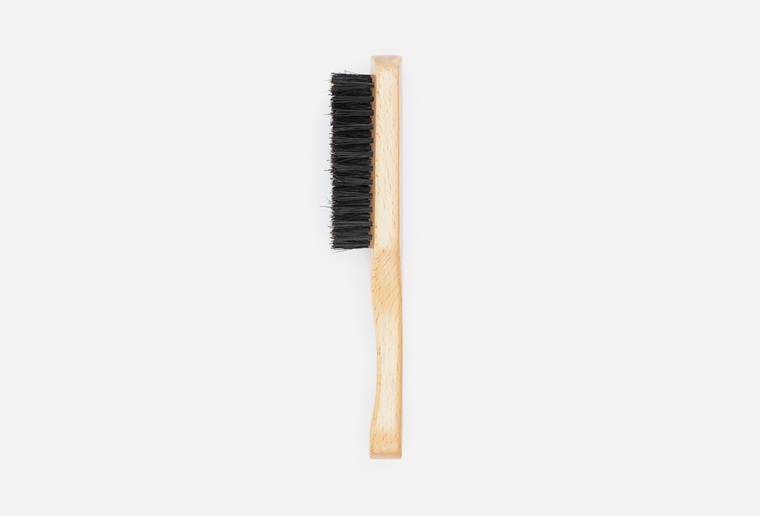 Щетка для укладки волос и бороды DEWAL PROFESSIONAL BARBER STYLE 1 шт щетка для укладки волос и бороды dewal barber style натуральная щетина 7 рядов
