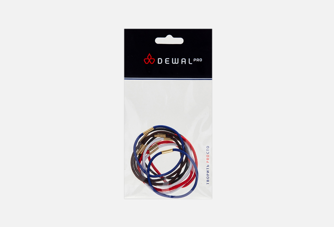 

цветные Резинки для волос DEWAL, Midi 10 шт