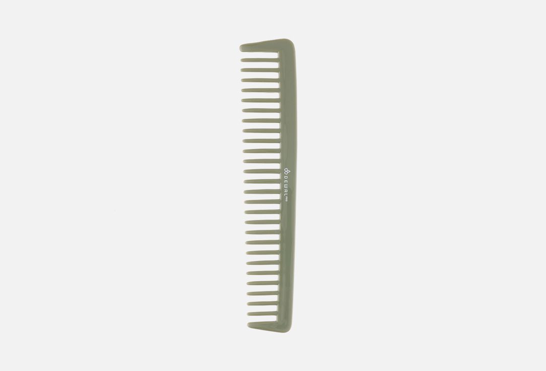 редкозубая Расческа для волос DEWAL PROFESSIONAL OLIVE 18 сm 1 шт расческа для волос dewal professional черная co 6138 nano 1 шт
