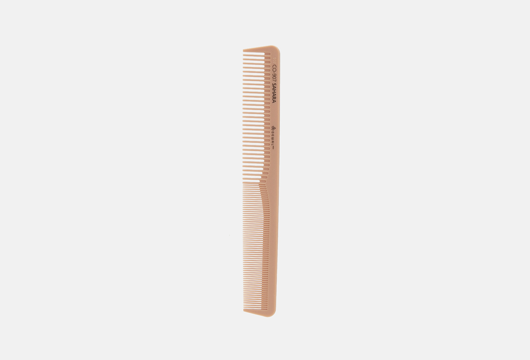 комбинированная Расческа для волос DEWAL PROFESSIONAL SAHARA beige 17,5сm 1 шт