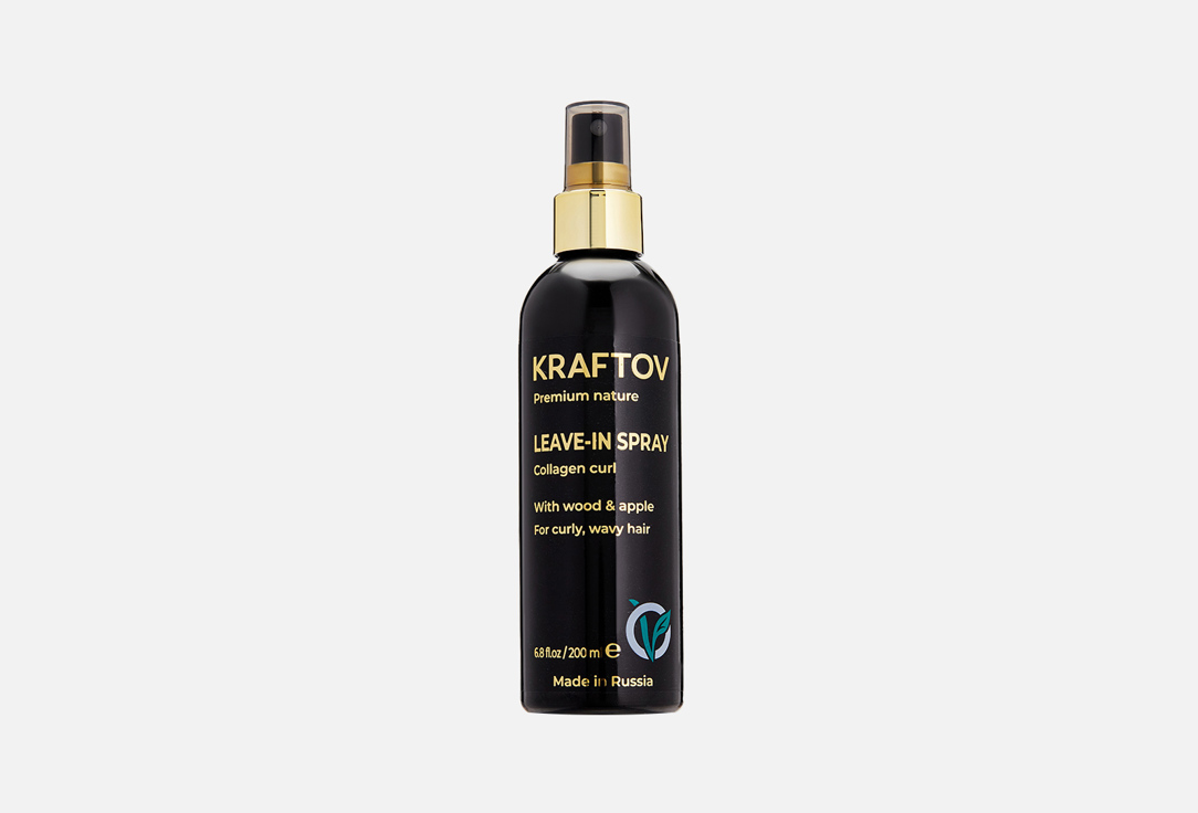 несмываемый Спрей для волос KRAFTOV Collagen Curl 200 мл
