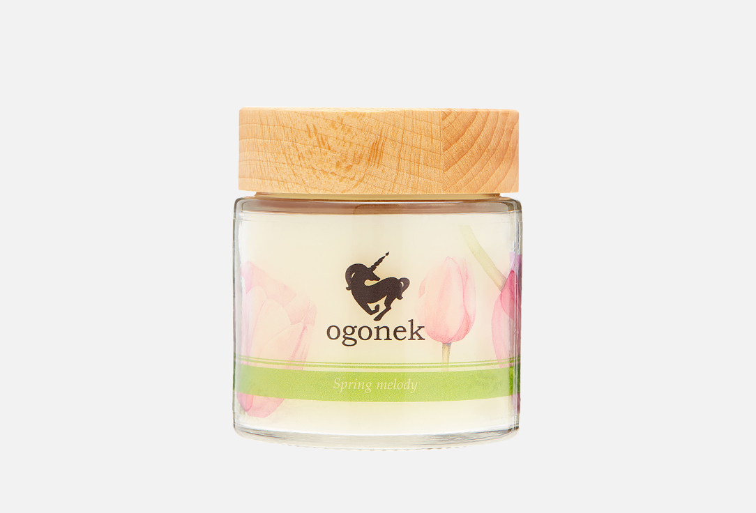 цена Декоративная ароматическая свеча OGONEK Spring melody 200 мл