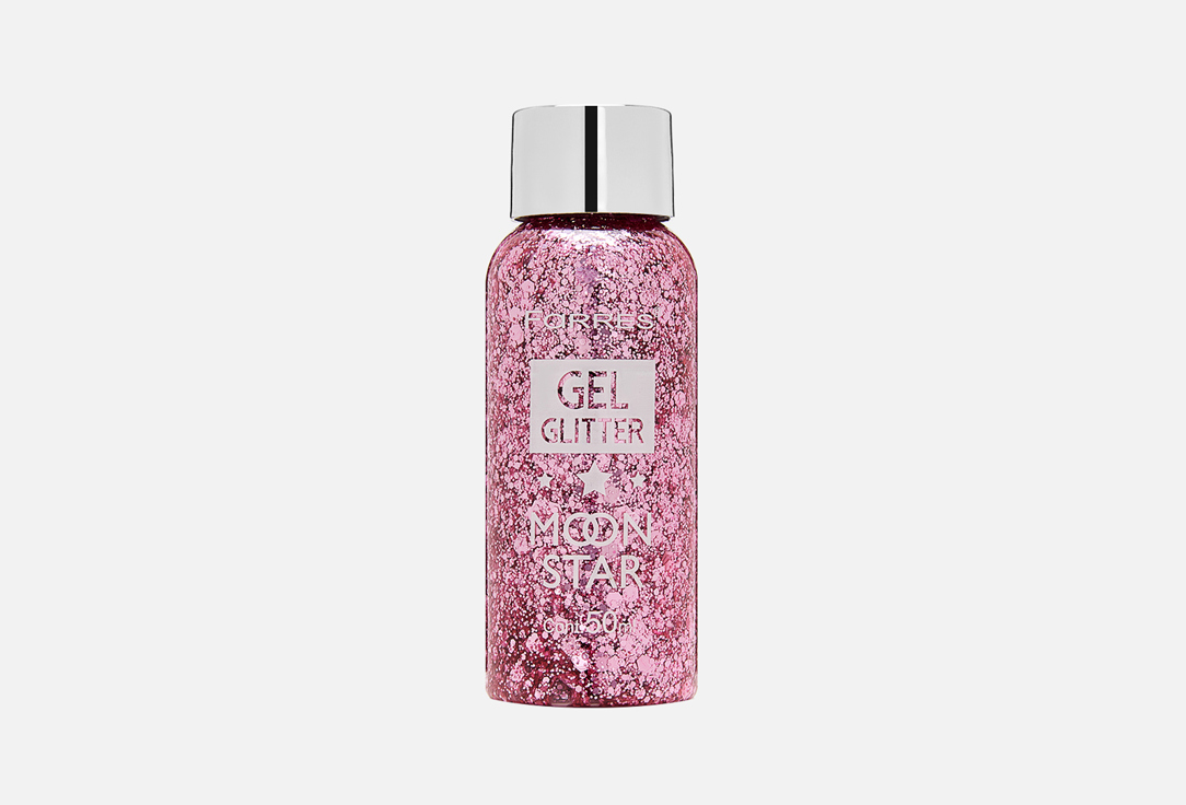 Cosmic disco moon star gel glitter 50 г 447₽