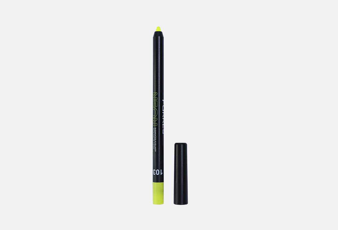 Гелевый карандаш для глаз FARRES Gel fluorescent eyeliner neon 103, Лимонный