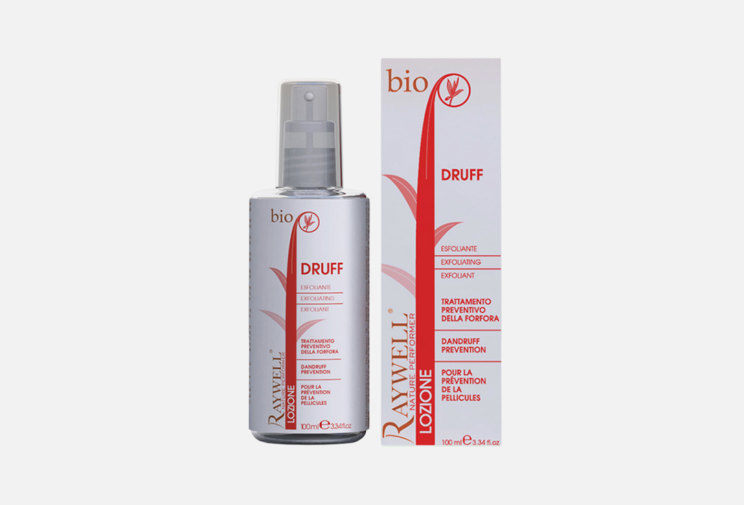 Изображение товара Лосьон для кожи головы против перхоти Raywell Bio Druff 100 мл для всех типов волос и кожи