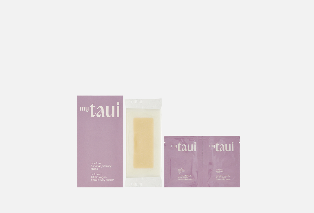 Изображение товара Набор холодных восковых полосок myTAUI paalam bikini strips
