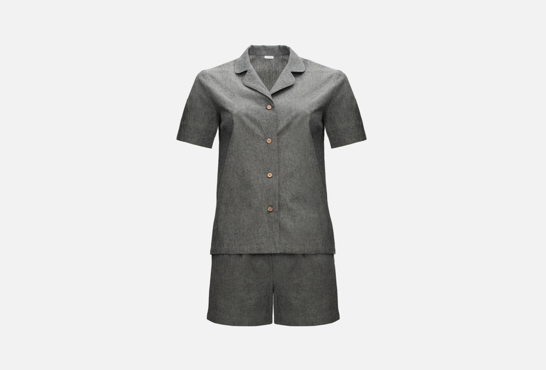 Комплект рубашка и шорты comfortlee Dorian gray Gray
