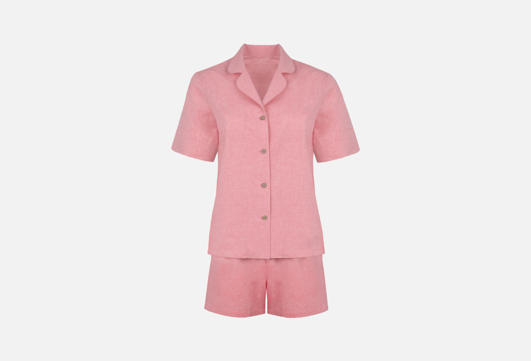 Комплект рубашка и шорты comfortlee Sakura pink  Pink