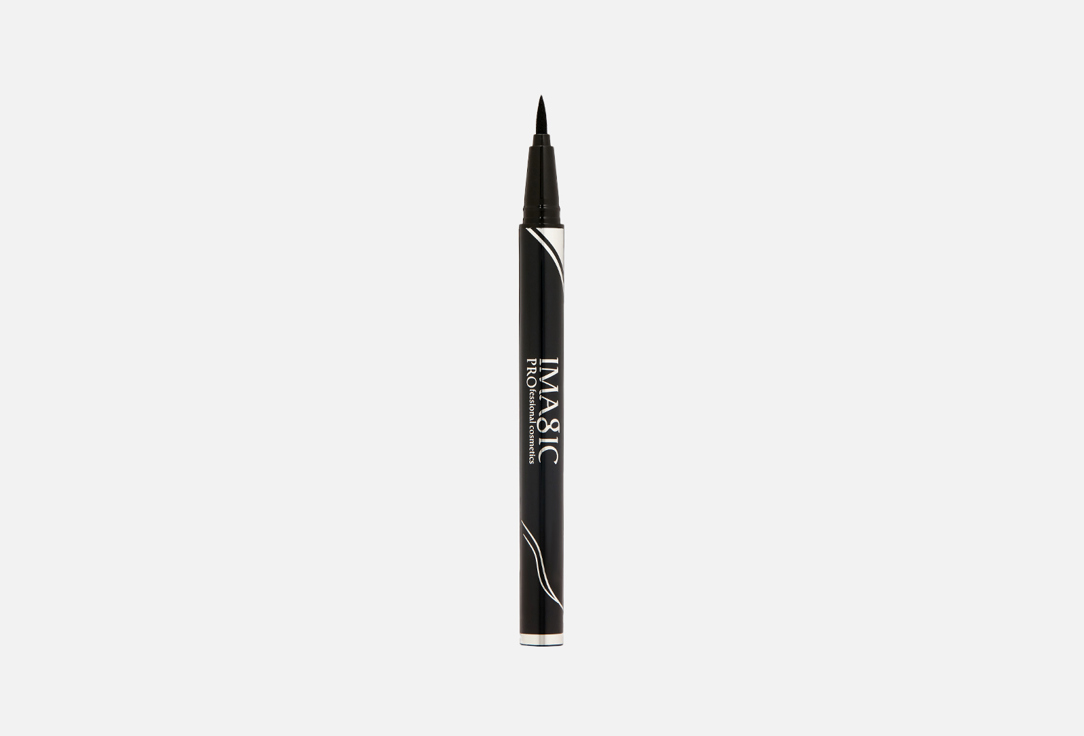 

Подводка фломастер для глаз IMAGIC, Черный, Long wear liquid eyeliner 0.8 г